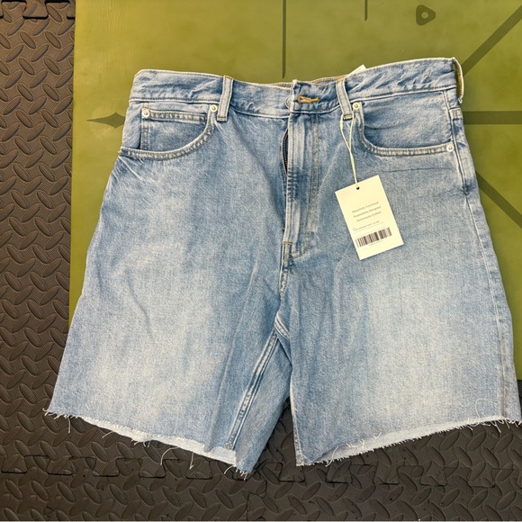 NWT Everlane THE OG BAGGY JEAN SHORT 29 - Picture 3 of 3